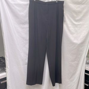 NWT Briggs Womens Black Stretch‎ Easy care Pants16 W PLUS SIZE